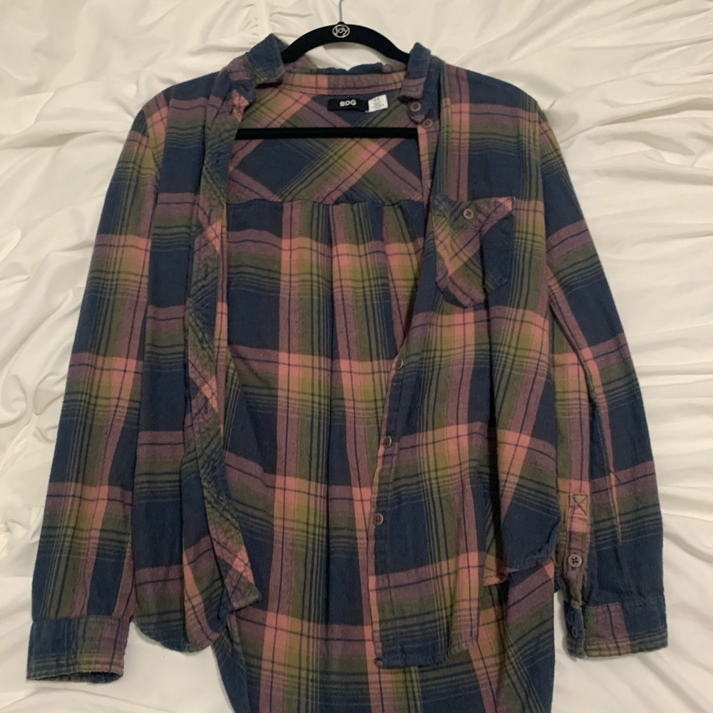 BDG multicolor flannel